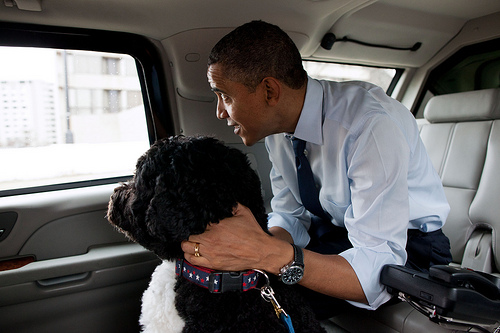 Obama's Twitter picture has received jibes from the Republicans Obama 2